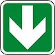 Arrow pointing downwards