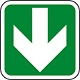 Arrow pointing downwards