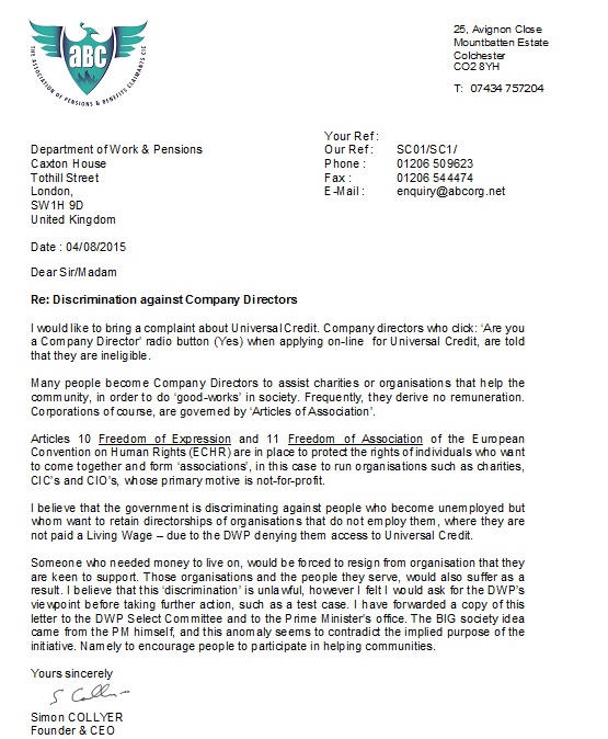 UCredit Letter