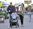 Family with a pram