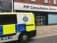 Police Hunt Man Who Kicked in Door at Benefits Assessment Centre in Barrow