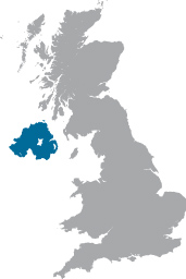 Northern Ireland Map